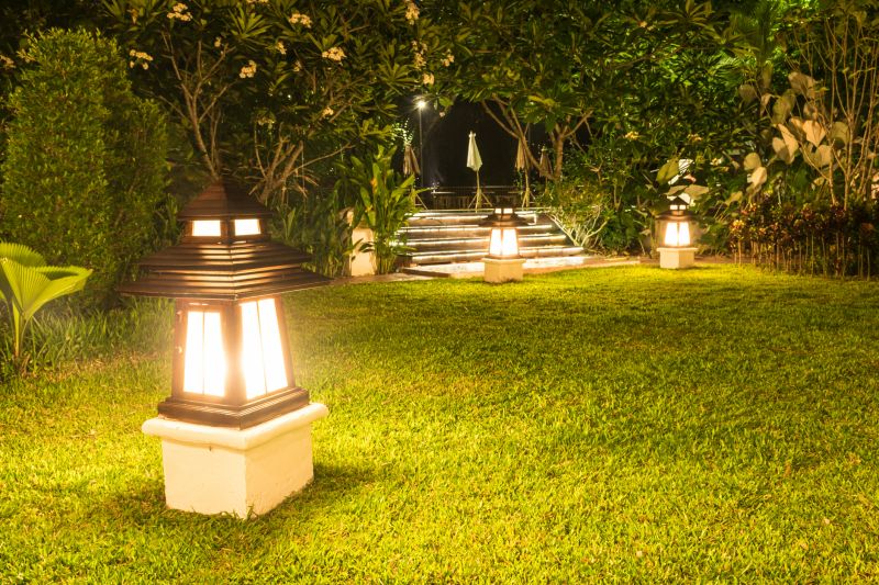 Outdoor landscape lighting